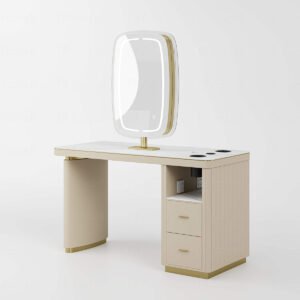 Yoocell August Series Salon Furniture Double Side Mirror Station AG7078